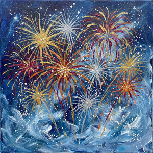 冬花火