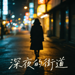 深夜的街
