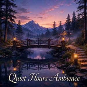 Wooden Bridge Over Still Water at Dusk | 1 Hour Reading & Study Ambient BGM