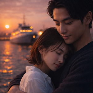 夕凪の君の港