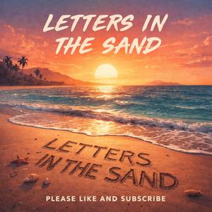 Letters in the sand