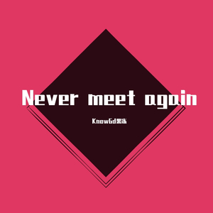 sapientdream-Never meet again（KnowGd果冻 remix）