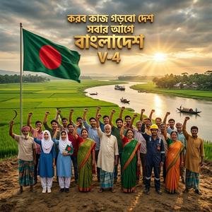 সবার আগে বাংলাদেশ। Original Song 2026। (Special Version-4)