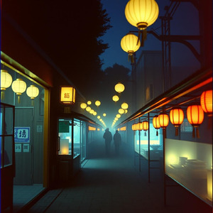 Enchanted Lantern Stalls