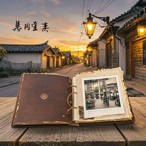 旧相册里的灯