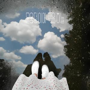 물웅덩이에 작은 하늘