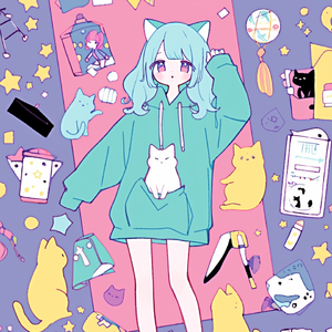 夢を叶えて青色猫型ロボ by WS studio
