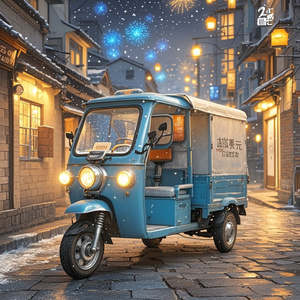 快递车的星光