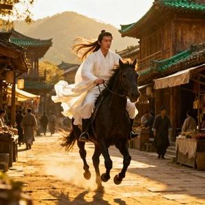 白衣纵马少年狂