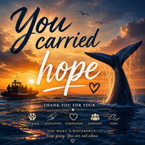 You carried Hope
