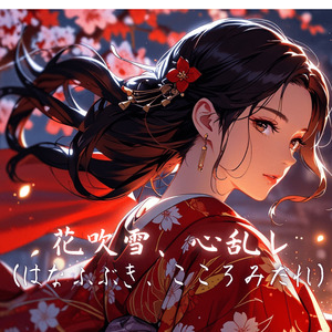 花吹雪、心乱レ（はなふぶき、こころみだれ）