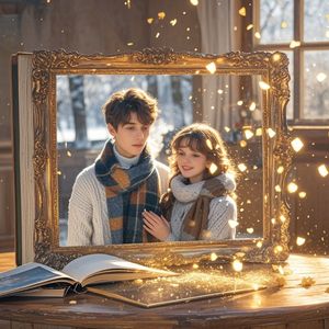 冬日暖阳里的旧相册