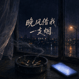 晚风借我一支烟