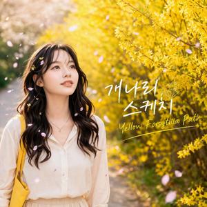 개나리 스케치 (Forsythia Sketch)