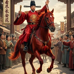 一日看尽长安花