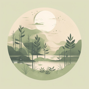 Light Rain and Thunder Claps