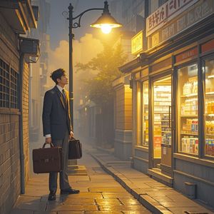 巷口的灯-滚烫人生