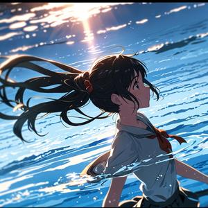 無限に広がる青の空間