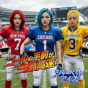 ゴールの手前が最高速