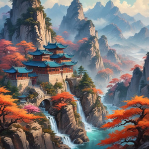 夜色煮茶古风漫溢