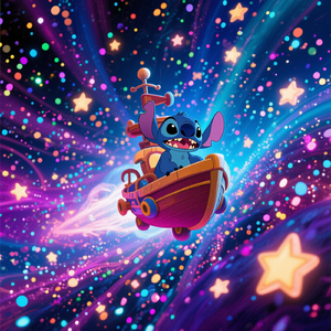 Stitch in the Static