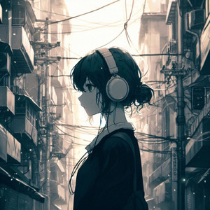 俯きながら、小さく微笑む少女