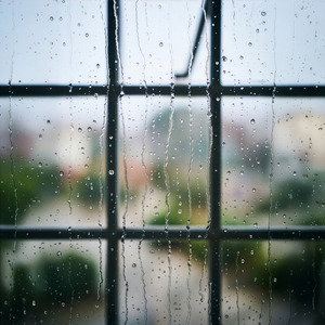 Rain-Kissed Pane
