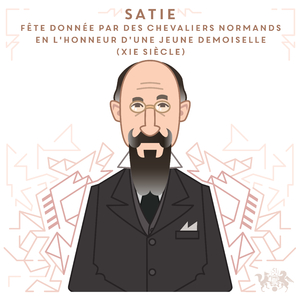 Fête donnée par des chevaliers normands en l'honneur d'une jeune demoiselle (XIe siècle)