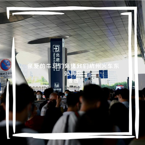 亲爱的牛马们有缘我们杭州东站再见 伴奏