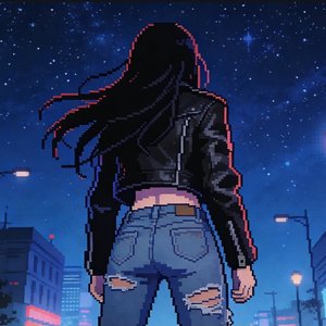 午夜星空下的反抗