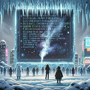 冰晶霓虹诗-日出东方