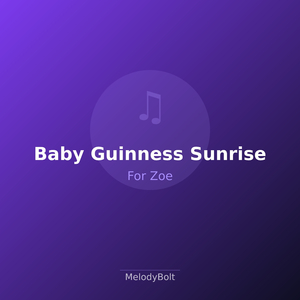 Baby Guinness Sunrise