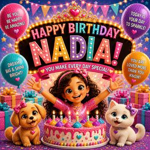 Happy Birthday Nadia