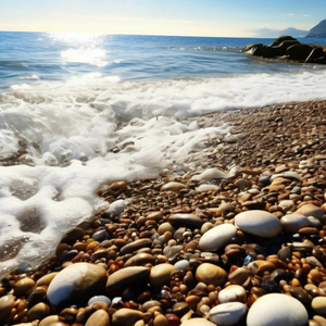 Камешки на пузике