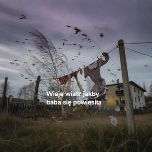 Wieje wiatr jakby baba się powiesiła