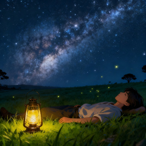 夜幕下的梦想家