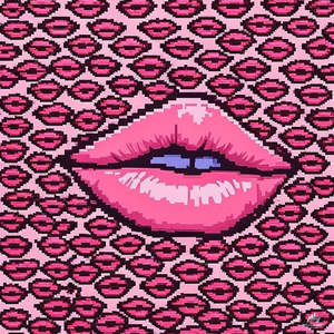 губы оставят след