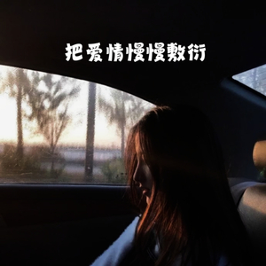 把爱情慢慢敷衍