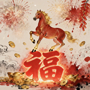 金蹄踏福