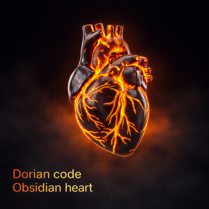 Obsidian heart