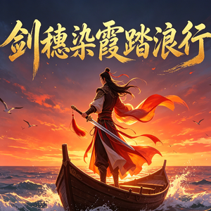 剑穗染霞踏浪行