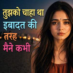 तुझको चाहा था इबादत की तरह मैंने कभी