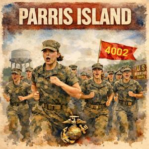 Running on Parris Island
