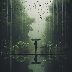 Meditación Lluviosa En El Bosque