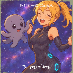 銀河と一緒に踊る私