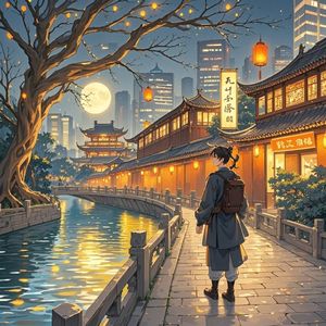 锦官城的月光-梦悠灵韵