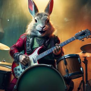 Tomten och haren (i ett hus) (My god vad rockig version)