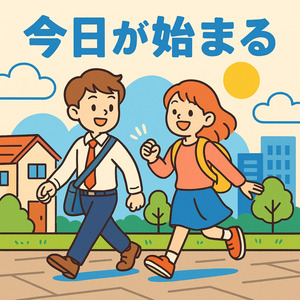 今日が始まる