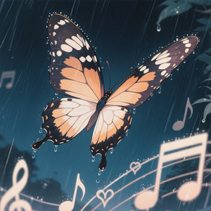 地铁站雨声 · 城市孤独感