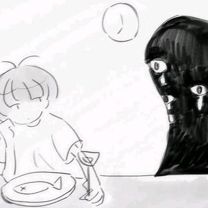 一只黑黑的妖怪住进了我的家